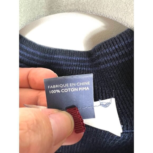 Tommy Bahama reversible blue sweater men’s size‎ large - Picture 6 of 8